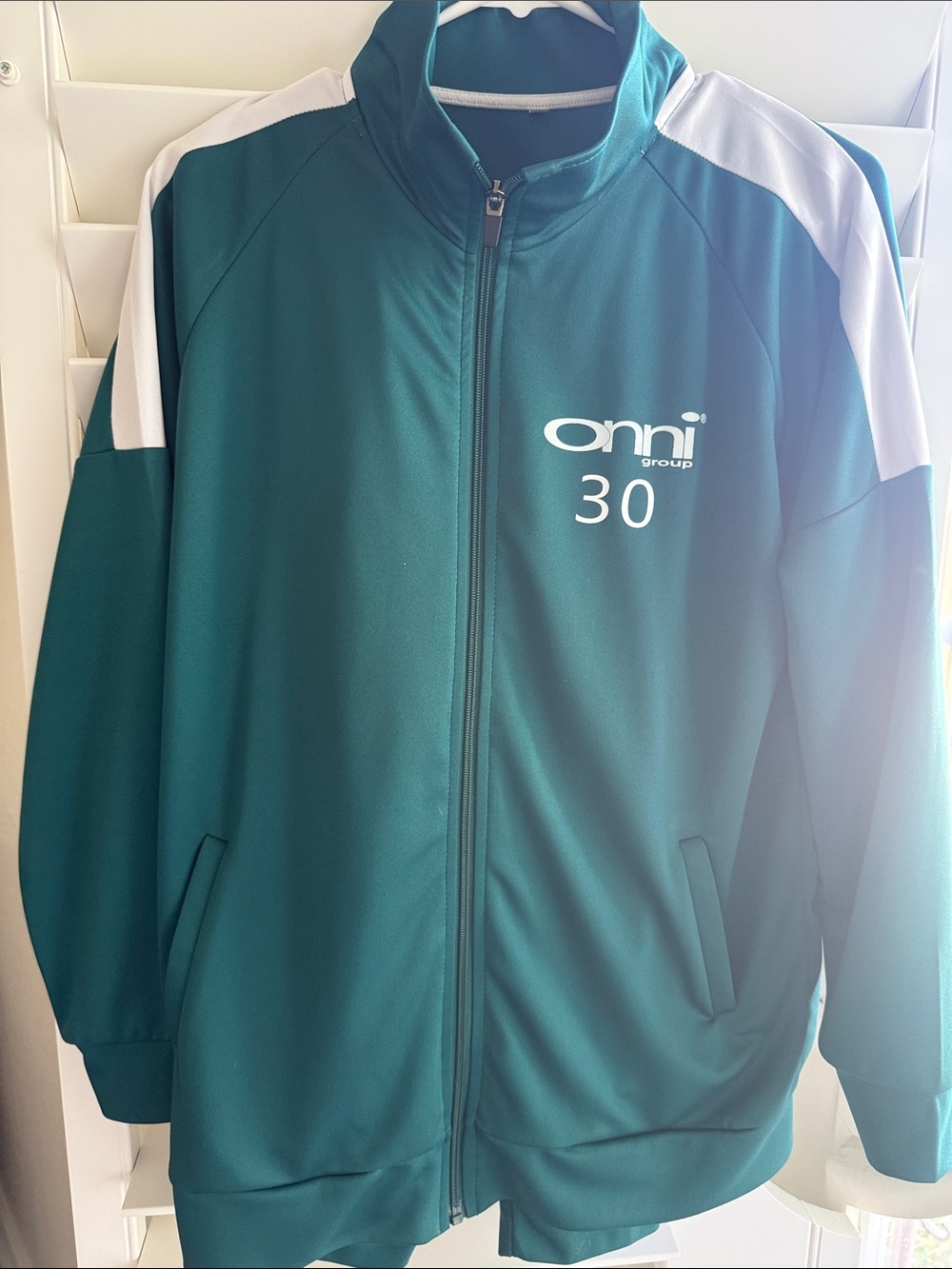 Squid Games - Halloween Green and White Performance Track Jacket and Pants!!